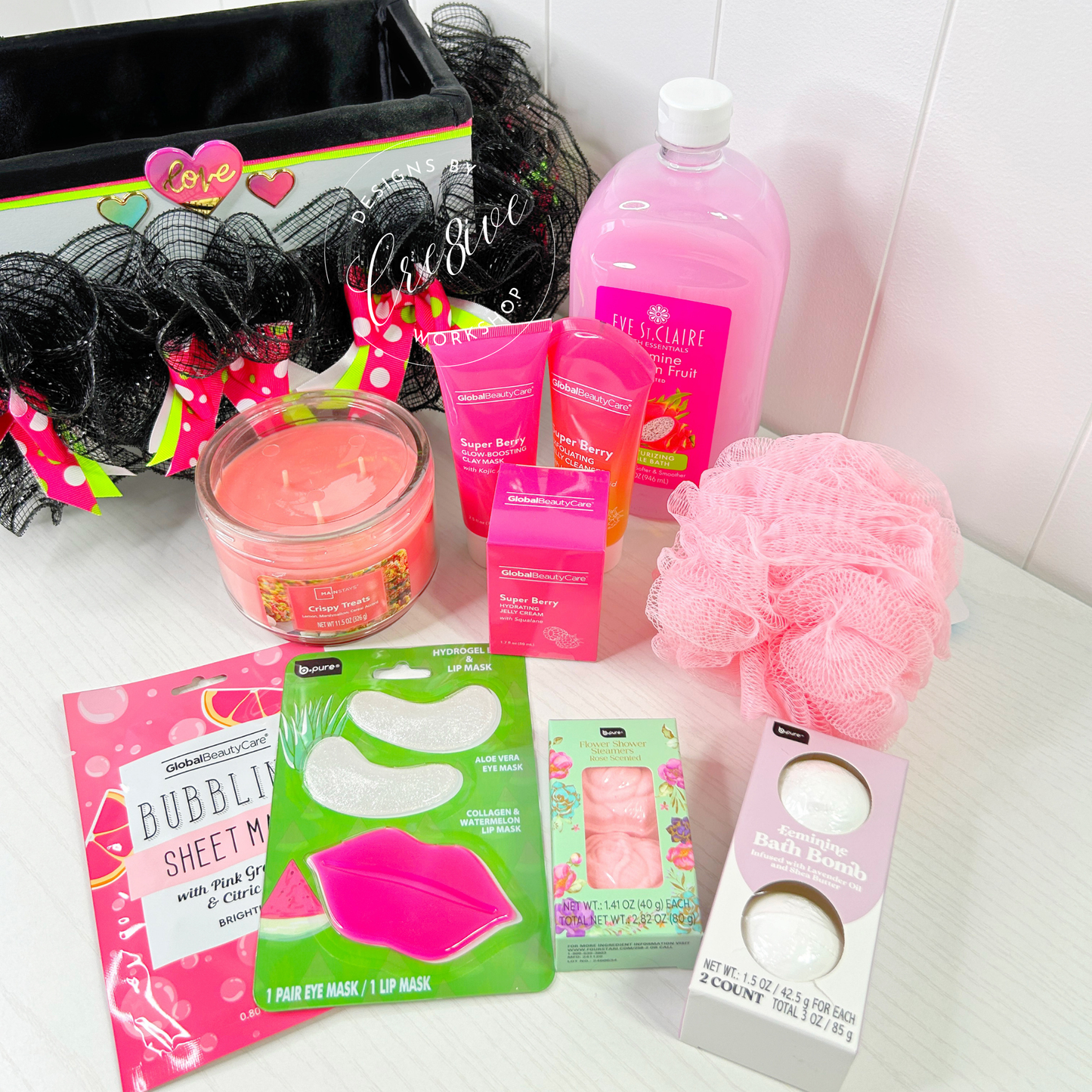 10-Piece Spa Gift Basket