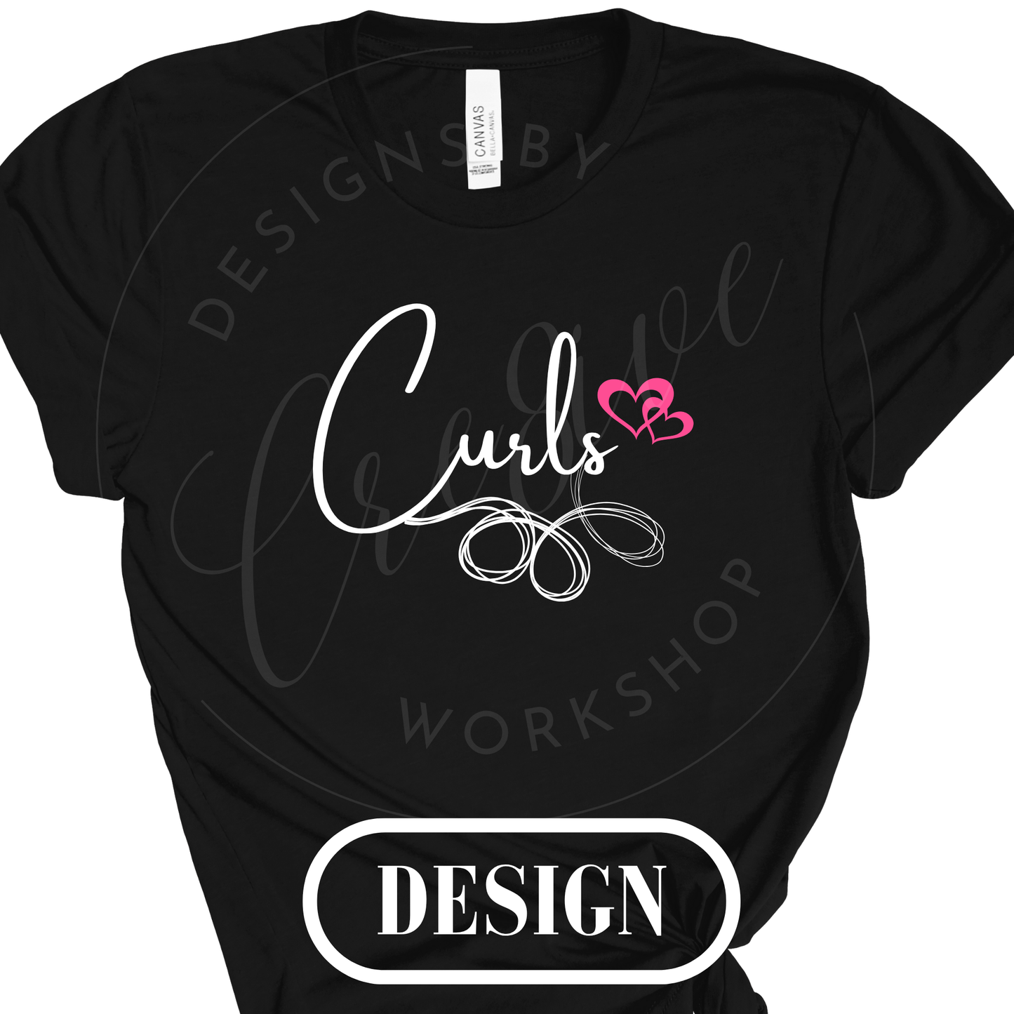 Curls PNG Design