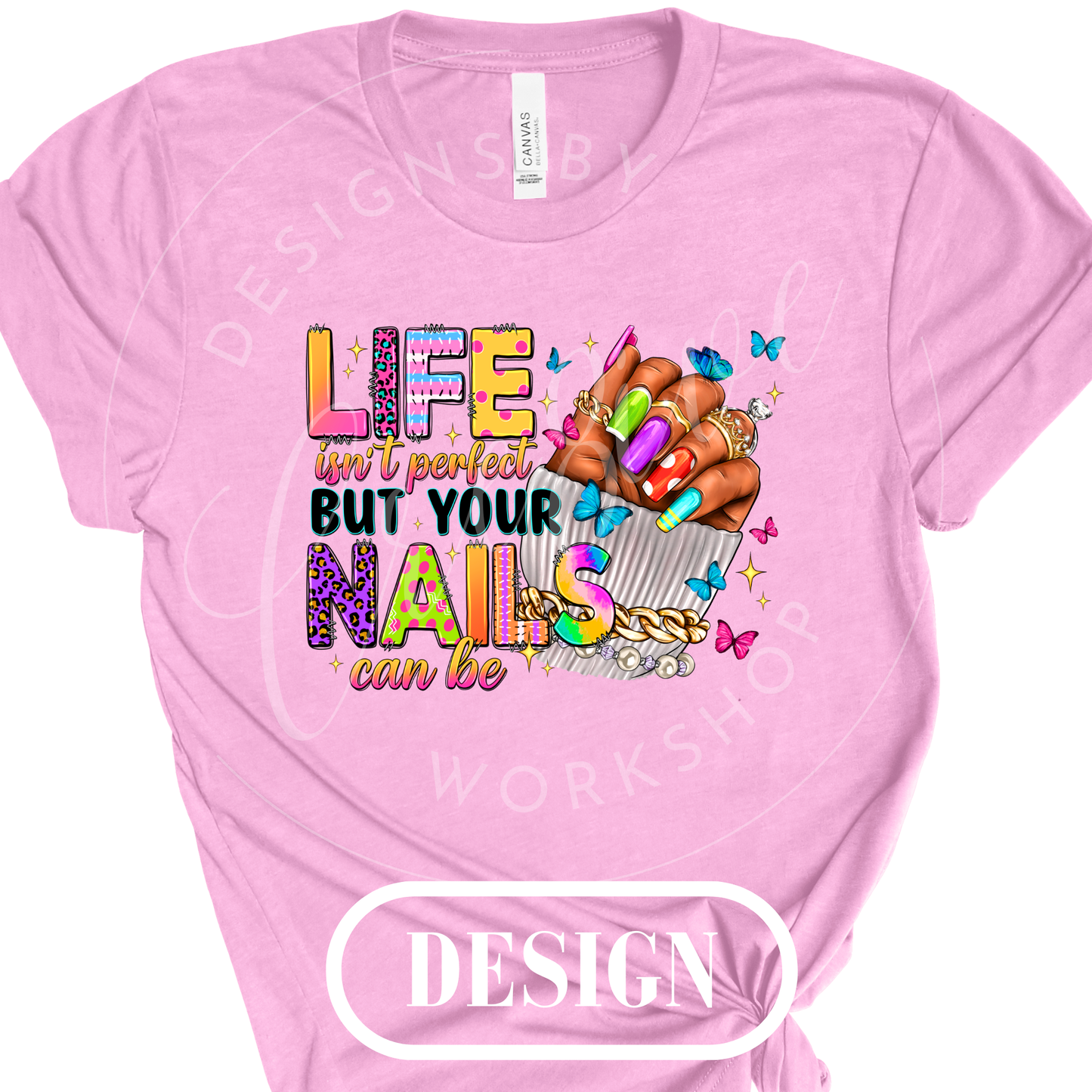 Life Isn't Perfect PNG Design