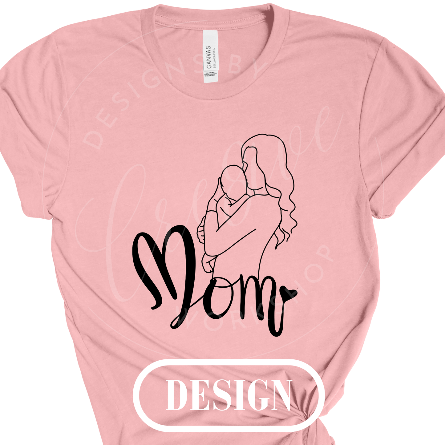 Mom and Baby #2 PNG Design