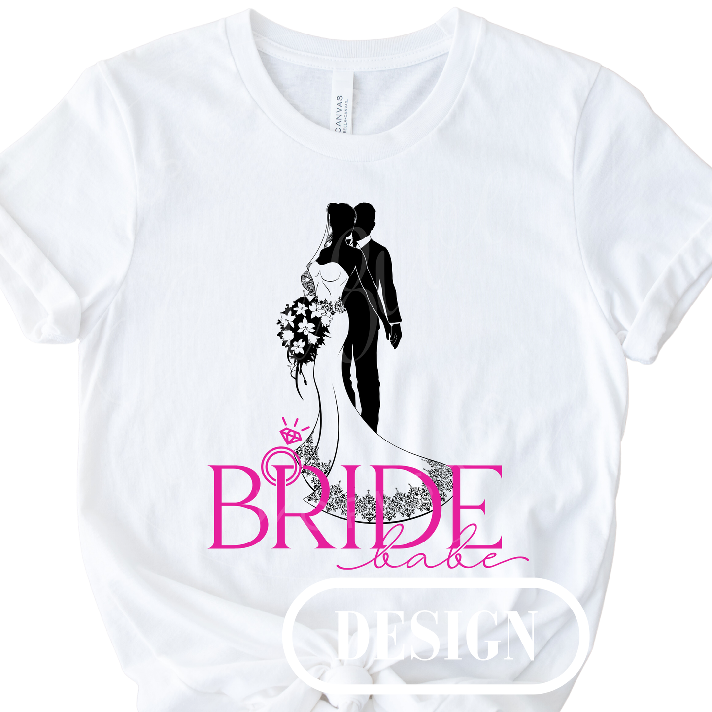 Bride Babe Bridal PNG Design