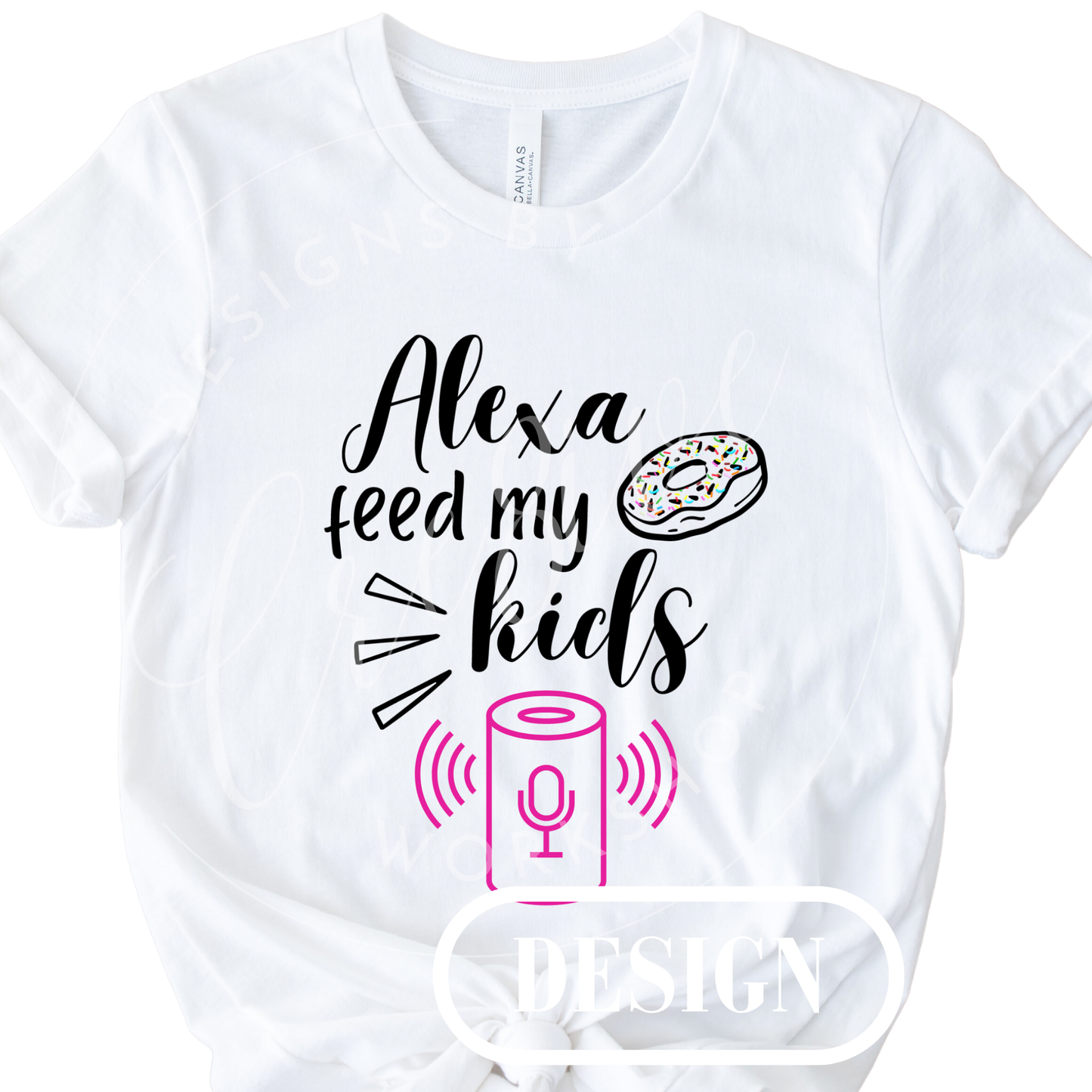 Funny Alexa PNG Design