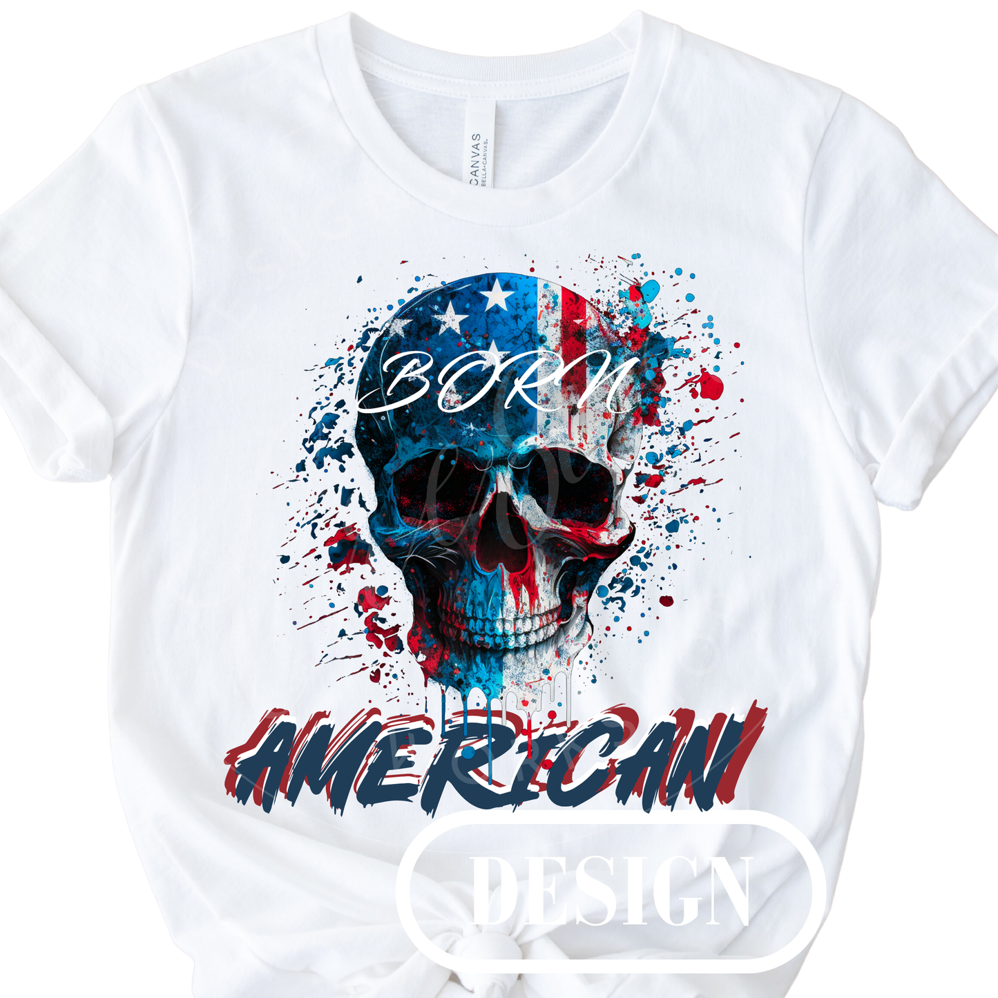 Born American PNG Design