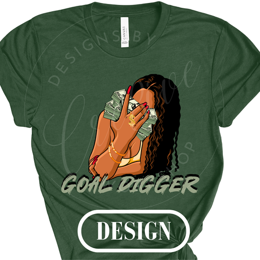 Goal Digger PNG Design
