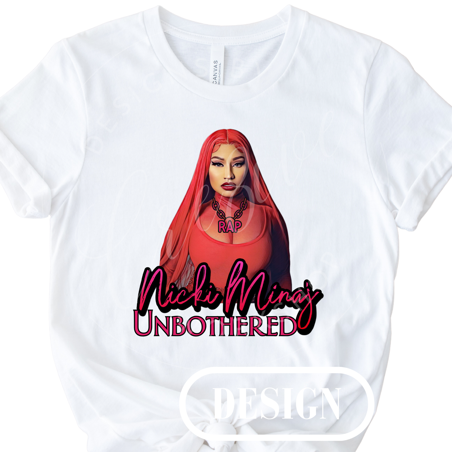 Nicki Minaj Rap Queen PNG Design