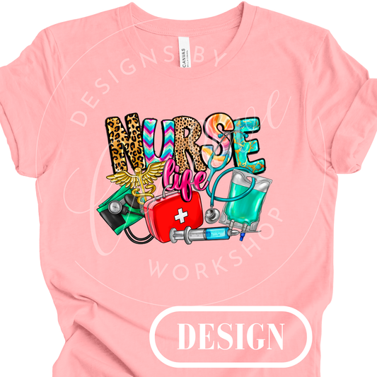 Nurse Life Appreciation PNG Design