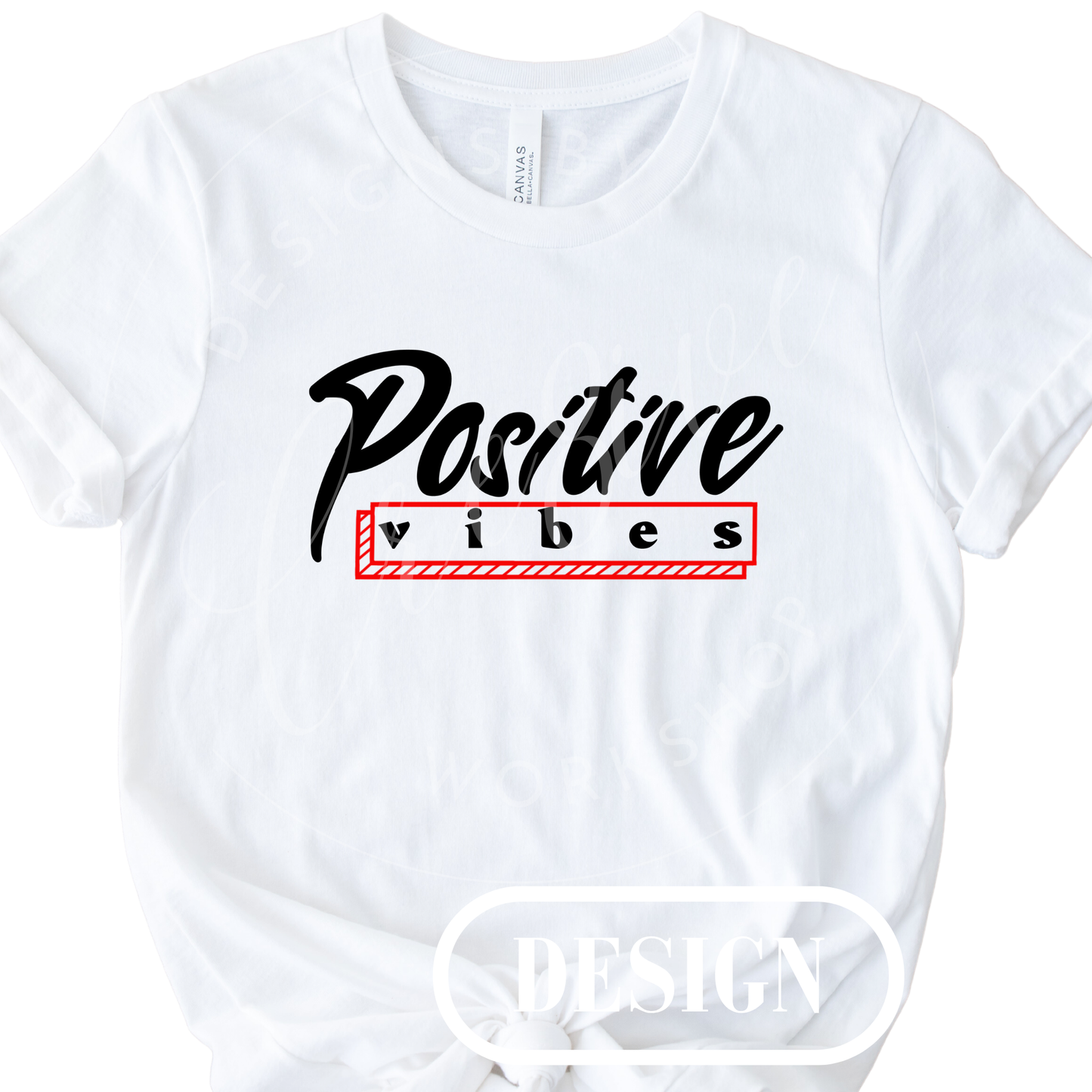 Positive Vibes PNG Design