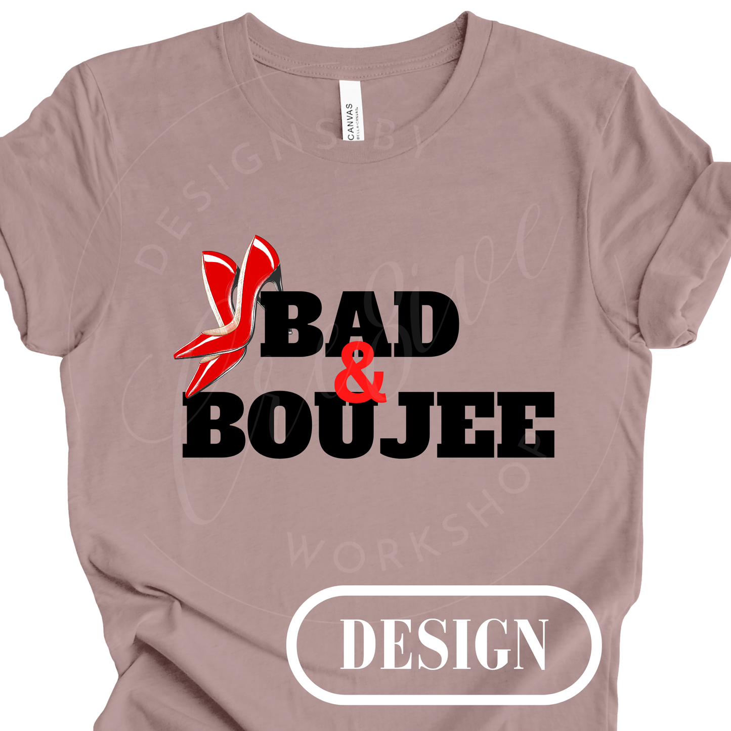 Bad & Boujee PNG Design