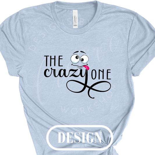 The Crazy One PNG Design