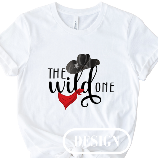 The Wild One PNG Design
